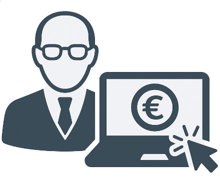 Sehen Sie eine Beschreibung von der Funktion Steuerberater-Account