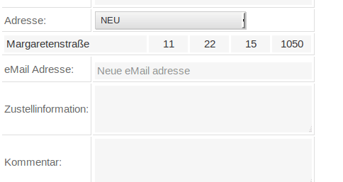 Beispiel für die Straßenerkennung in Call-Control